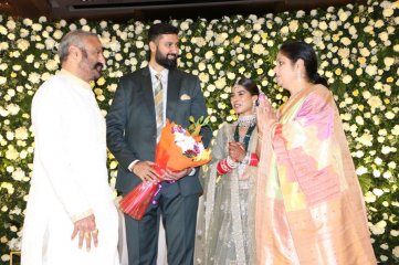 Celebs at Jayasudha Kapoor Elder Son Nihar Wedding Reception